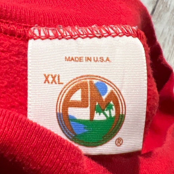 Vintage 80s A Bear Hug From Illinois Christmas Ugly Sweater 1980s Sweatshirt - Picture 4 of 4